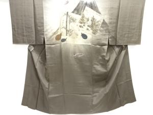 アンティーク　初夢模様男物長襦袢